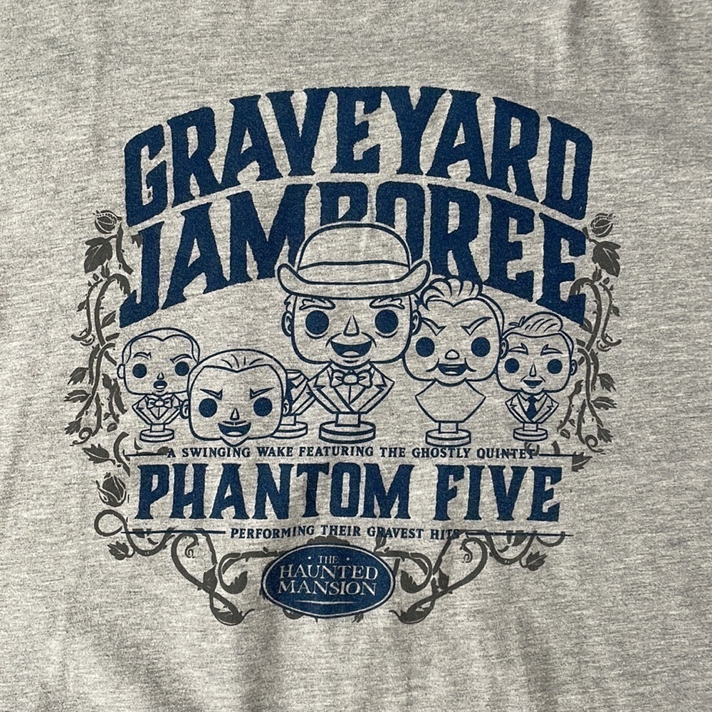 ♥️pop♥️haunted Mansion short sleeve Graphic Tee size (Large) - Picture 3 of 8